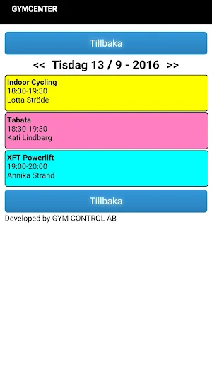 Gymcenter Värnamo Screenshot 1