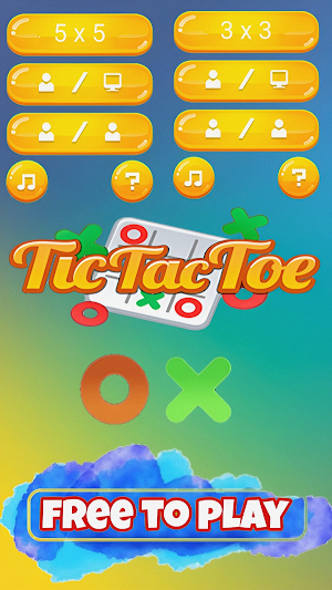 Tic Tac Toe 2 Player: XO 2024 Screenshot 3