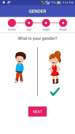 BMI Calculator Screenshot 1
