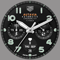 Tag Autavia Watch Face