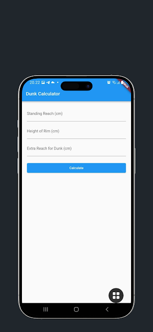 Dunk Calculator Screenshot 1