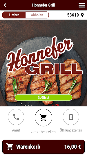 Honnefer Grill Screenshot 0