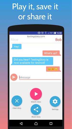 TextingStory - Chat Story Maker Screenshot 2