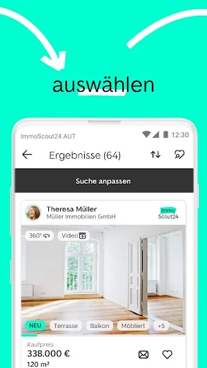 ImmoScout24 Austria · Apartments, Houses & Offices Screenshot 3