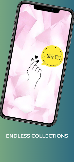 Finger heart wallpapers Screenshot 2