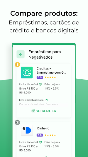 Compare Empréstimos Screenshot 2