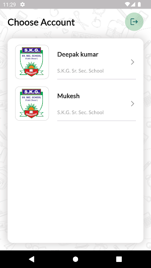 SKG SR. SEC. School Screenshot 2