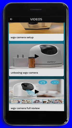 WGV Camera Guide Screenshot 0