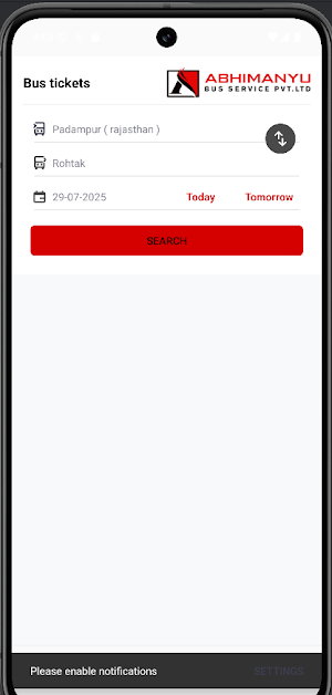 Abhimanyu Bus Service PVT.LTD Screenshot 0