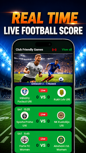 Football Live Score Screenshot 1