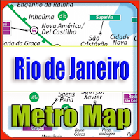 Rio de Janeiro Metro Map Offli