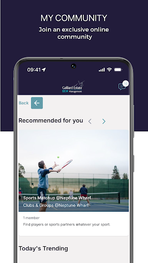 GEM Resident App Screenshot 2