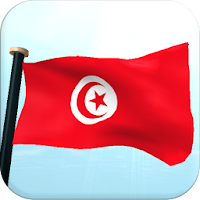 Tunisia Flag 3D Live Wallpaper