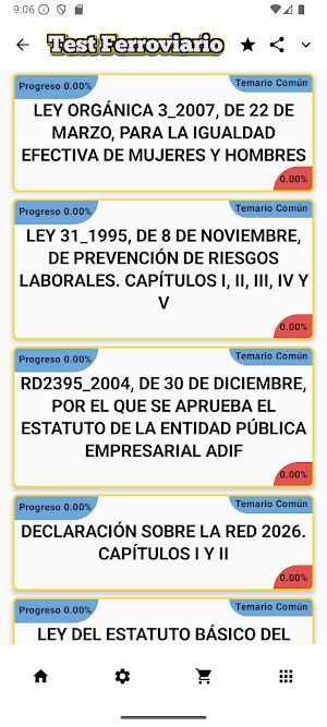 Test Ferroviario Screenshot 2