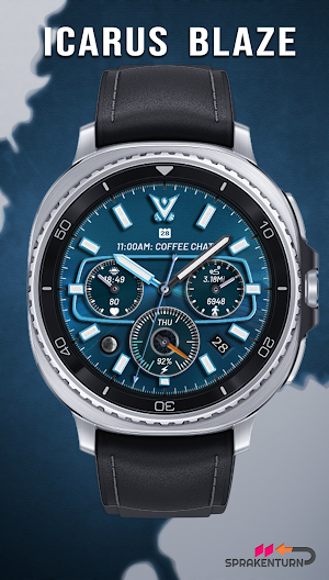 SPRAK Icarus Blaze Watch Face Screenshot 2
