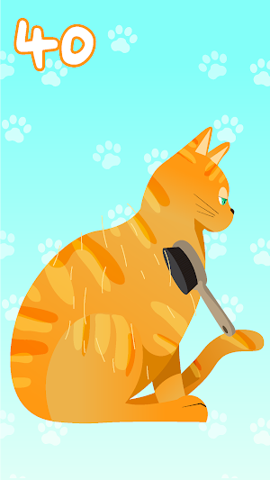 Cat Brushing Screenshot 0