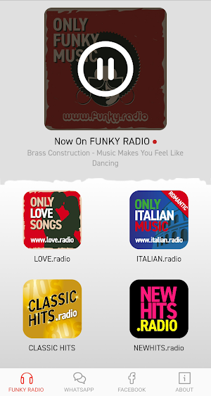 FUNKY RADIO (60s70s80s) - www.funky.radio Screenshot 1