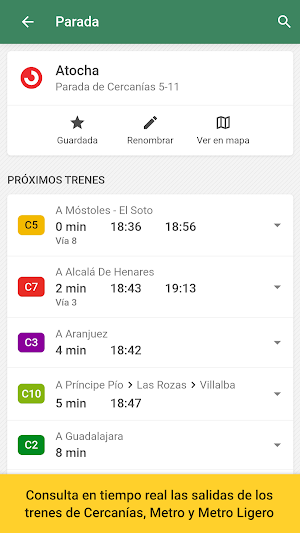 Madrid Buses Interurbanos, EMT, Cercanías, Metro Screenshot 2