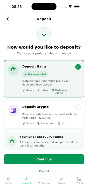 ValonPay Screenshot 2