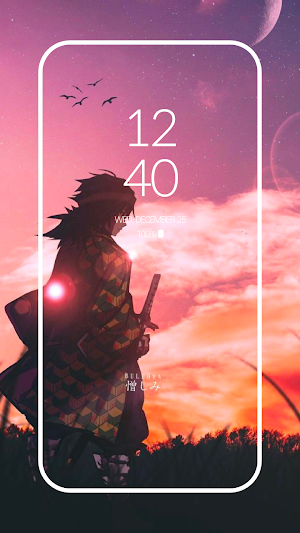 Giyu Tomioka HD Wallpaper Screenshot 3
