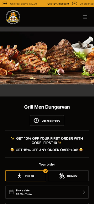 Grill Men Dungarvan Screenshot 1