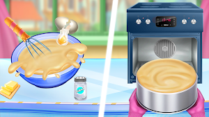Cake Maker-Girls Cake Games Screenshot 1