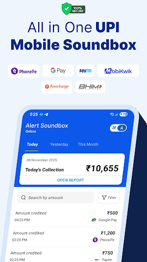 Alert Soundbox: UPI Alerts Screenshot 0