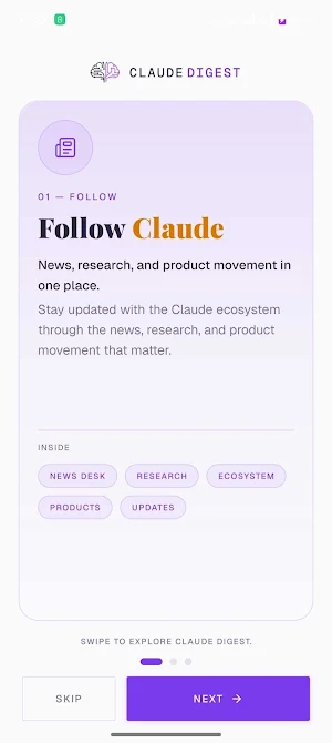 Claude Digest Screenshot 0