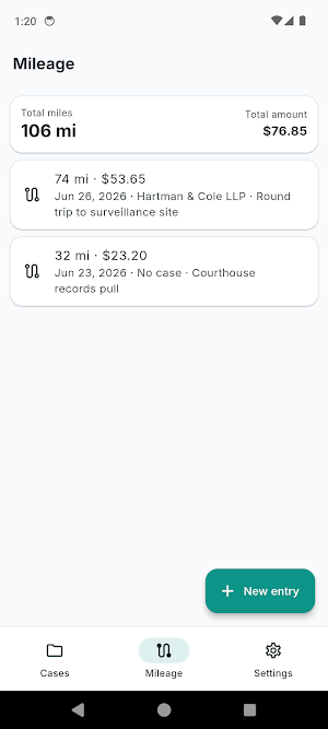 Private Investigator Log Screenshot 3