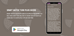 Smart Watch T200 plus Guide Screenshot 3