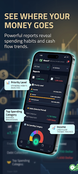 Masarif: Expense Money Manager Screenshot 3