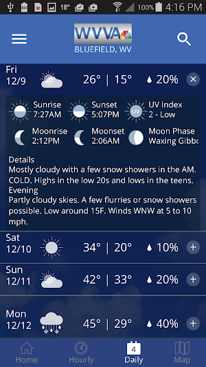 WVVA Weather Screenshot 3