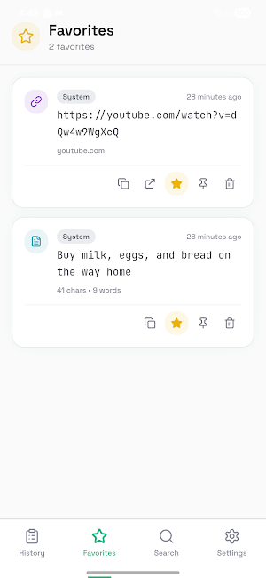 Clipboard Companion Screenshot 2