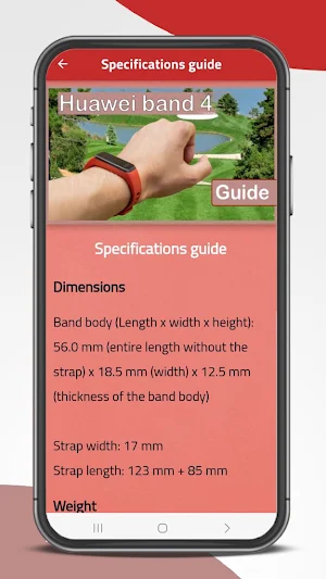 Huawei band 4 app | guide Screenshot 3
