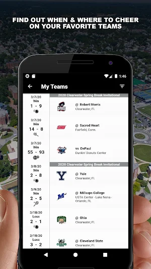 Providence Friars Gameday Screenshot 1