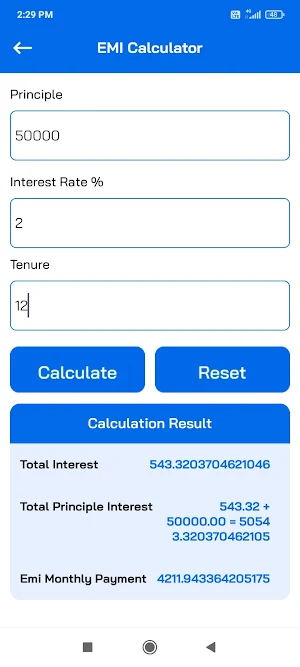 LoanGod - Emi Loan Calculator Screenshot 0