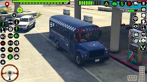 Police Bus Simulator 3D 2023 Screenshot 2