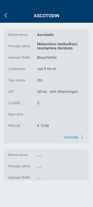 Farmaguida in Oftalmologia Screenshot 2