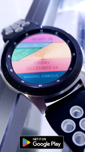 Colorful Watch Face Screenshot 2
