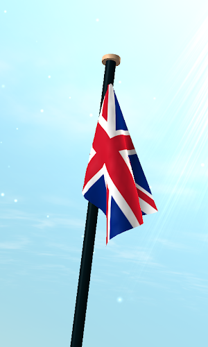 UK Flag 3D Free Live Wallpaper Screenshot 2