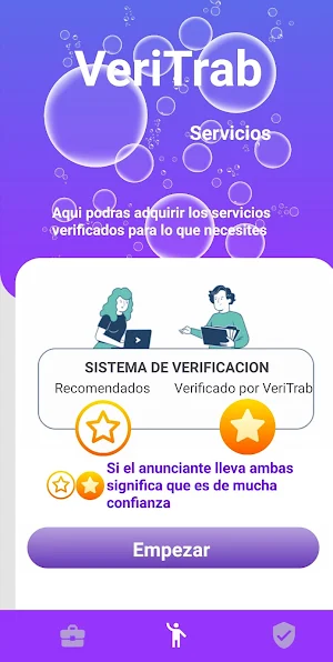 VeriTrab Screenshot 2