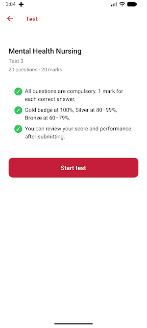 Nursing Exam Prep MCQs 2026 Screenshot 3