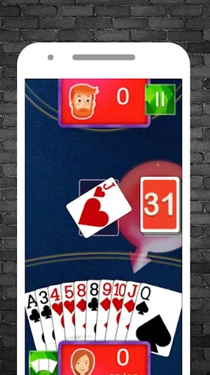 Offline Card Games (free no wifi) feat. Gin Rummy Screenshot 2
