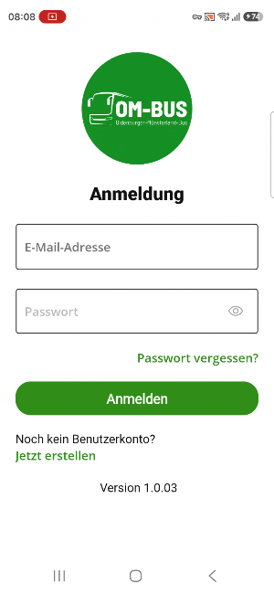 Deutschlandticket-OM-Bus Screenshot 0