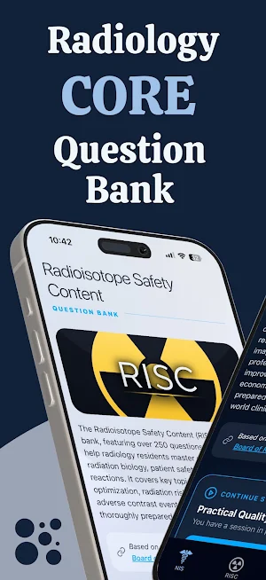 Radiology Core QBank: NIS RISC Screenshot 0