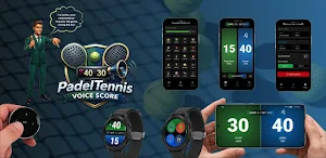 Padel score voice & Tennis Screenshot 2