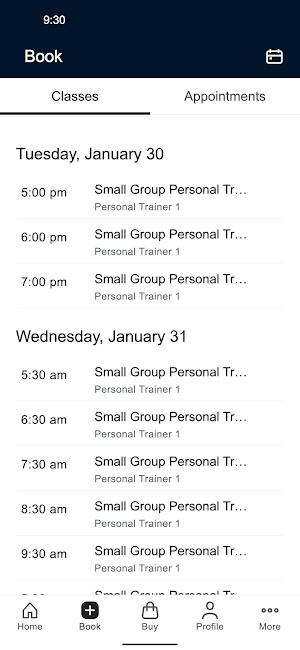 G Five Training + Wellness Screenshot 1