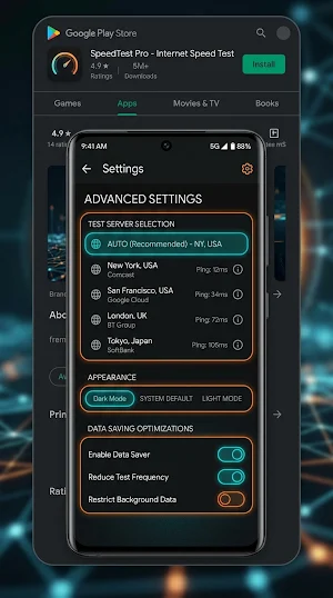 SwifTest 5G Internet Speed Screenshot 3