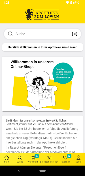 Leo App Apotheke zum Löwen Screenshot 0