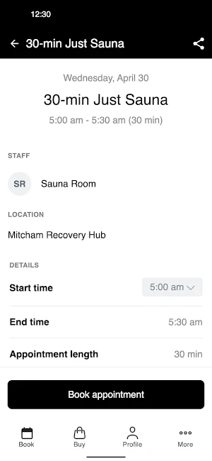 RECOVERY HUB MITCHAM Screenshot 2